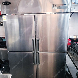 [캐리어] 45박스 직냉식 업소용 냉장고 CRG4-126F0MR (올냉장, 메탈)
