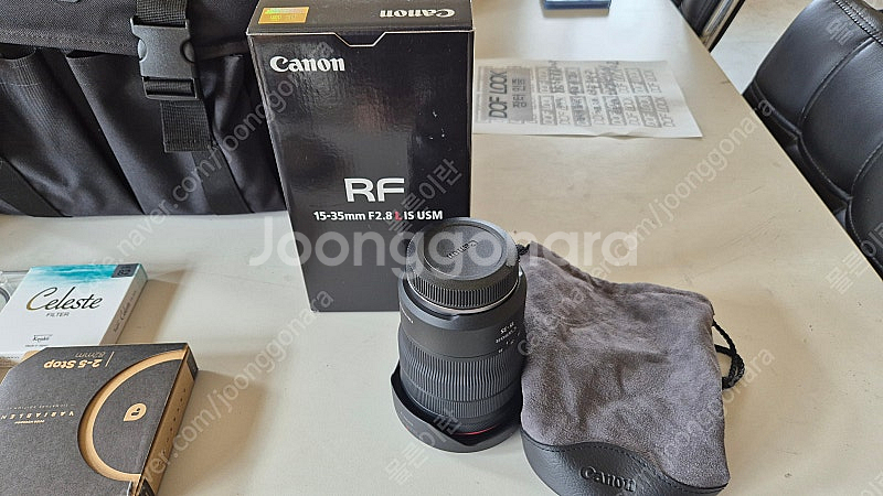 캐논 렌즈 RF 15-35mm f2.8, 필터4종, 가...--3