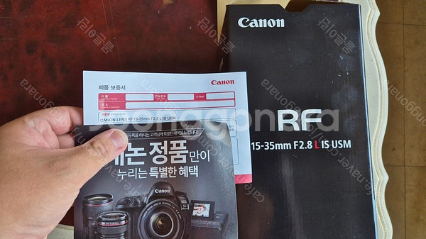 캐논 렌즈 RF 15-35mm f2.8, 필터4종, 가...--5