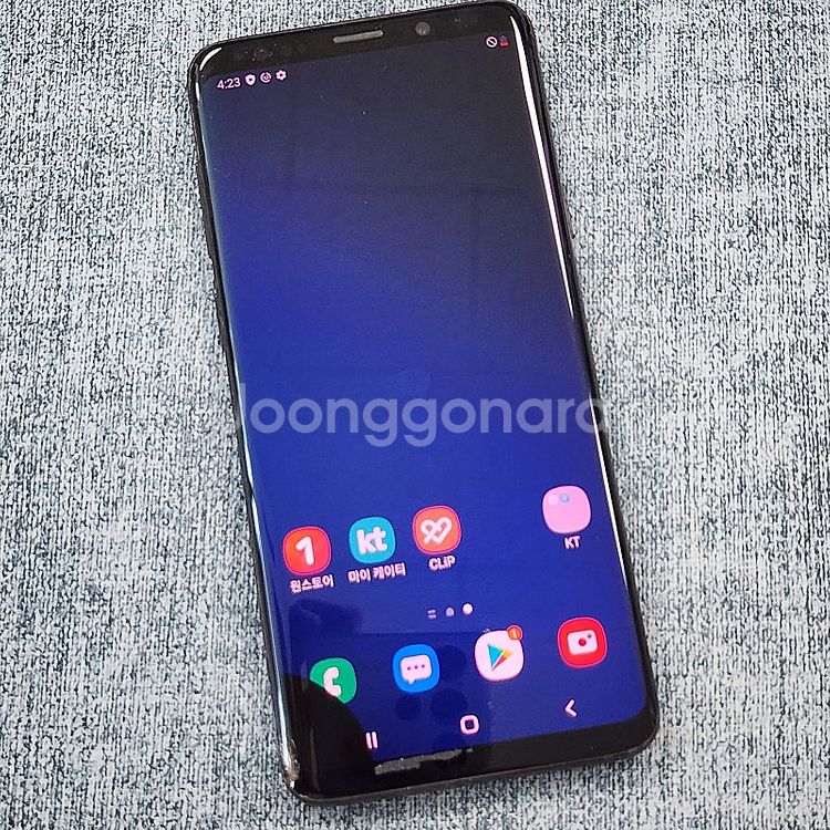 갤럭시 S9플러스 블랙 256기가 터치정상 가성비단말기...--2