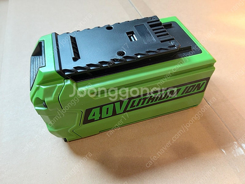 40V 6ah 그린웍스 송풍기 예초기 체인톱 호환 배터...--0