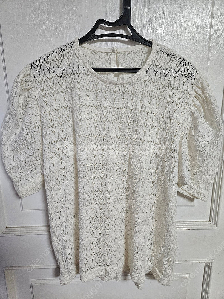 비뮤즈맨션 니트 반팔--0