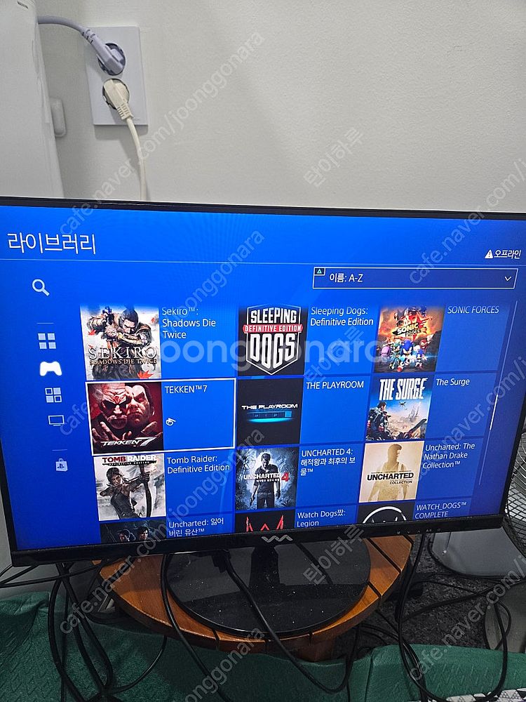 ps4 1105A 9.00(커펌) 내장 500기가에 외...--7