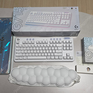 로지텍 G715 무선키보드 + G705 무선마우스 오로라 컬렉션