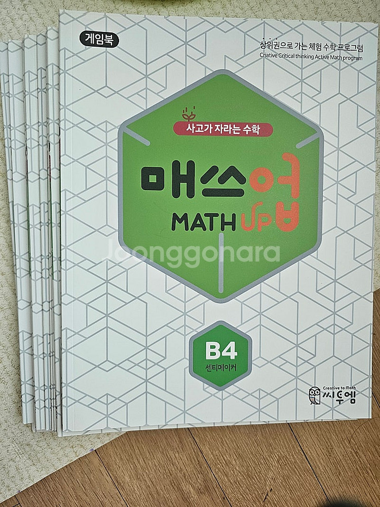 씨투엠 매쓰업B 사고력수학교구--1