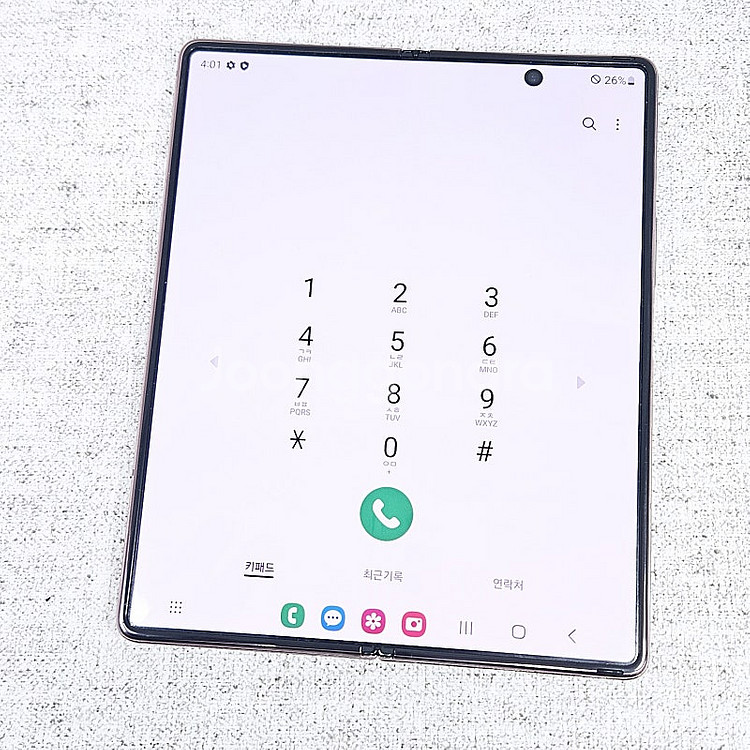* F916N 갤럭시 Z폴드2 256GB 브론즈 액정깨...--6