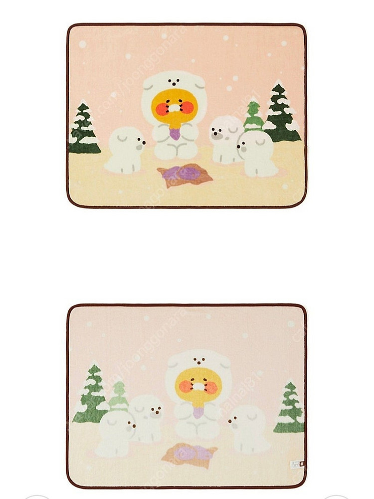 카카오 춘식이 담요 새제품 팔아요--1