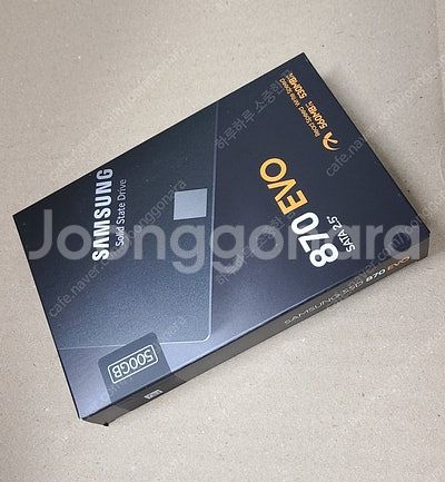 [새제품] 삼성 SSD 500GB 2개 팝니다.--0