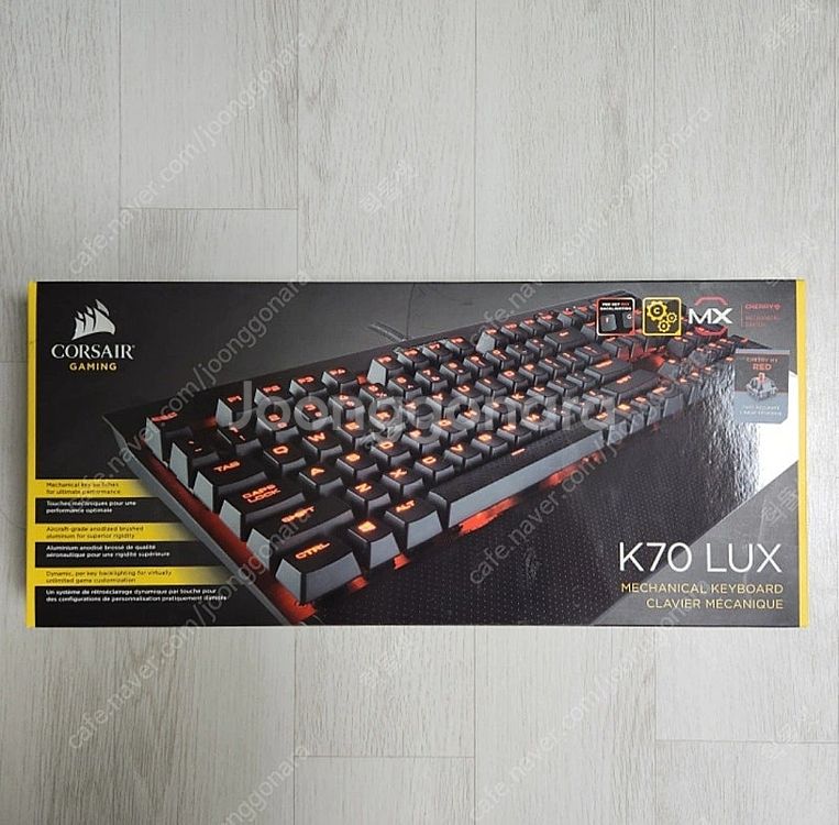 커세어 K70 LUX 적축 키보드 판매합니다.--1