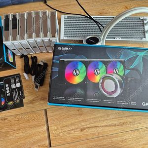 리안리 갤러헤드 수냉쿨러 + 리안리 유니팬 SL-INF 120