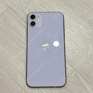 아이폰11 64gb 퍼플 액정 파손
