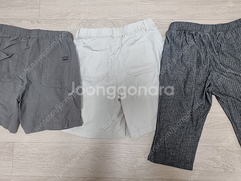토토헤로스 130 남아 반바지 3벌 팝니다--1