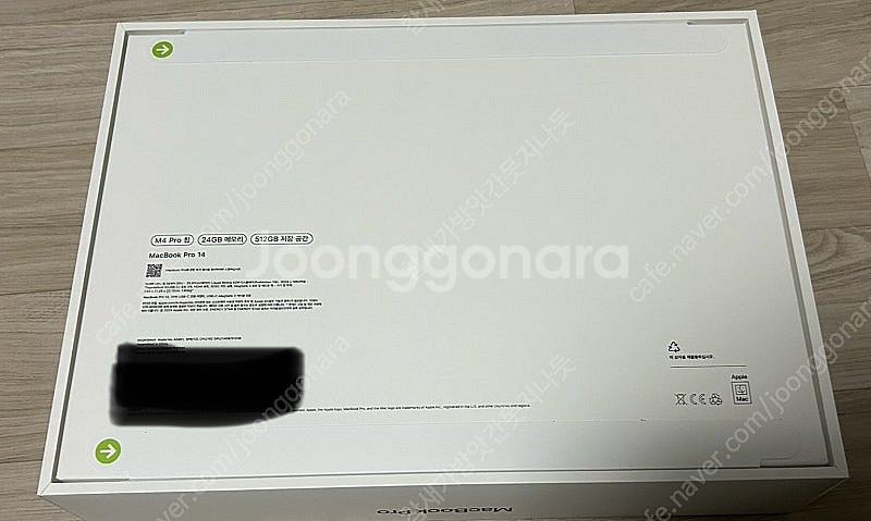 [미개봉] MacBook Pro14 m4 pro 512...--1