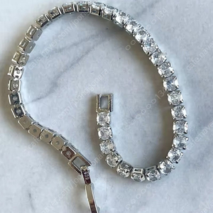 은 테니스팔찌 4mm 16cm / 18cm 완전 새상품