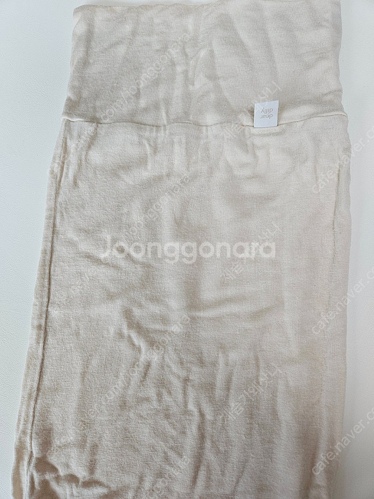 디어딜리 리본벨트 인어스와들 쉬폰베이지--8