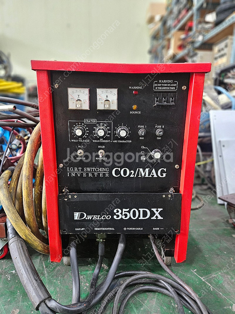 [판매]중고 국산 인버터CO2용접기 350A세트--2