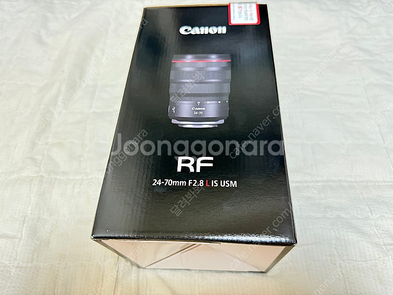 캐논 RF 24-70 mm 2.8 L 렌즈 새상품급 팝...--0