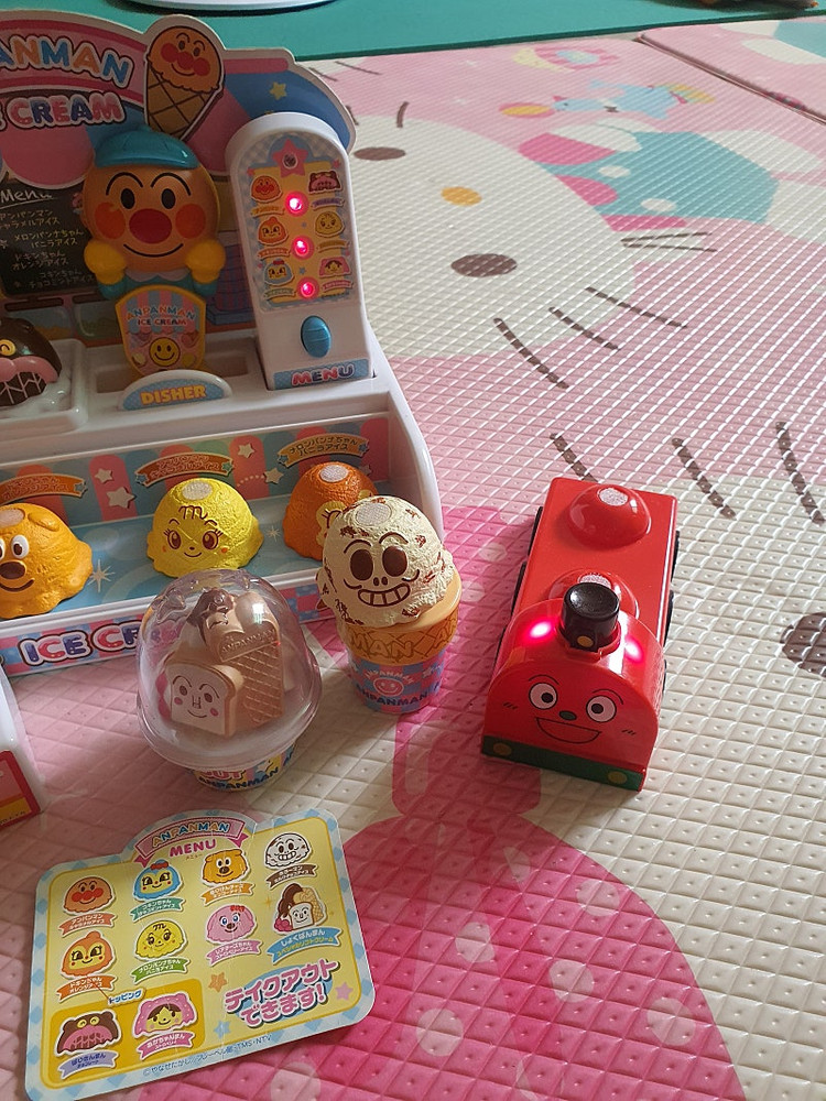 호빵맨 아이스크림 풀구성세트--2