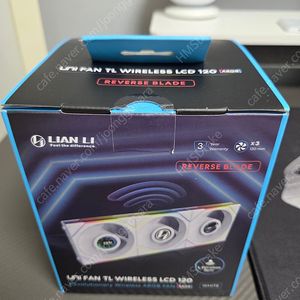 리안리 UNI FAN TL Wireless LCD 120 (3팩, 화이트) 리버스 팝니다