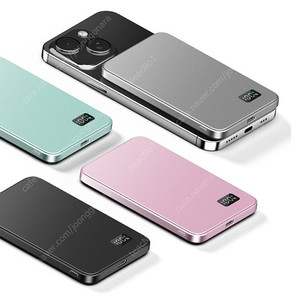 조이트론 미니맥스50 무선 맥세이프 보조배터리 기내 고속 미니 5000mAh C타입 가벼운 보조배터리