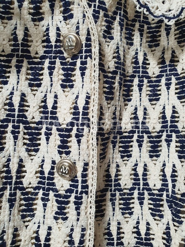 마인 mine 한섬 하프자켓 24ss 데님 팬츠 캐시미어 뷔스티에 원피스--9