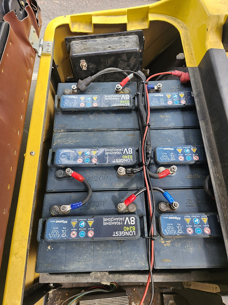 5인승 전동차 골프카트 전기운반차 전동작업차 전기트럭 배터리카 전동화물운반차 농용운반차 효도선물 이미지