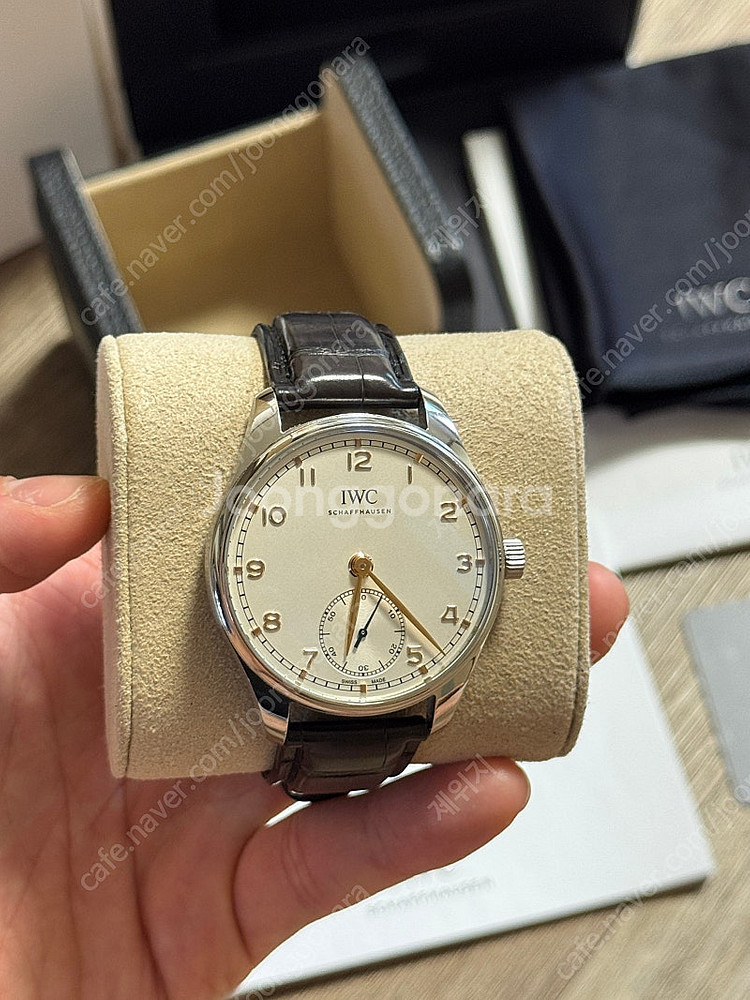 IWC 포르투기저 오토매틱 40 골드 핸즈 IW3583...--1