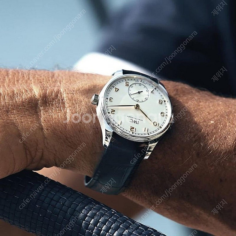 IWC 포르투기저 오토매틱 40 골드 핸즈 IW3583...--7