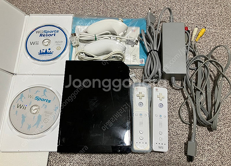 닌텐도 위 본체, 위모콘, 눈차크 등등--0