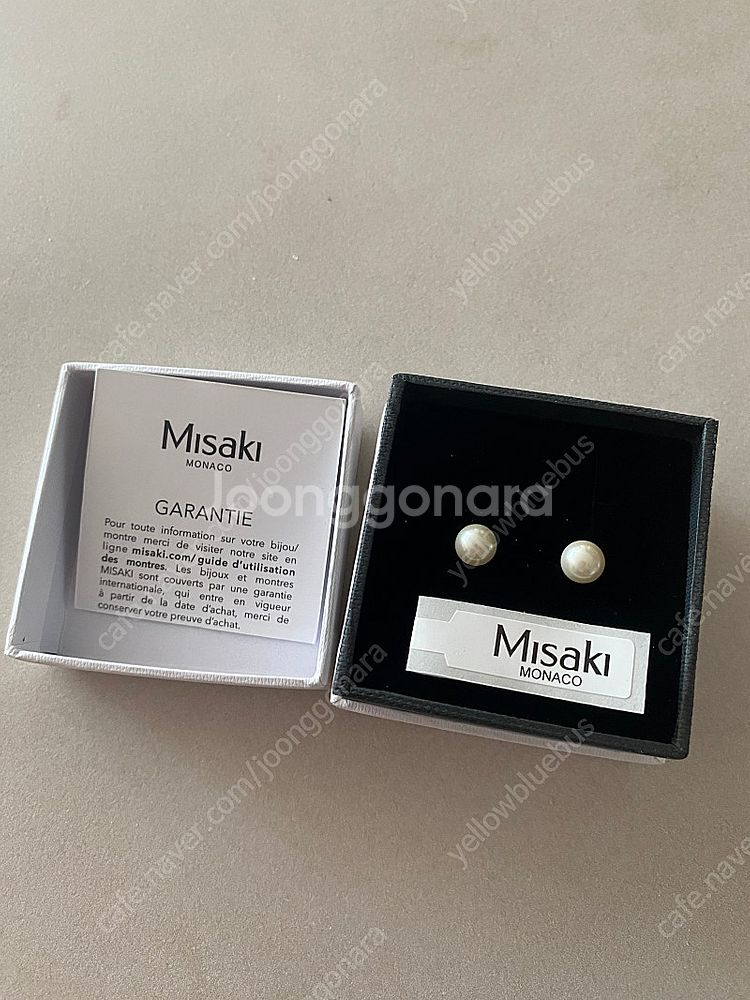 미사키 모나코 진주귀걸이 7mm--0