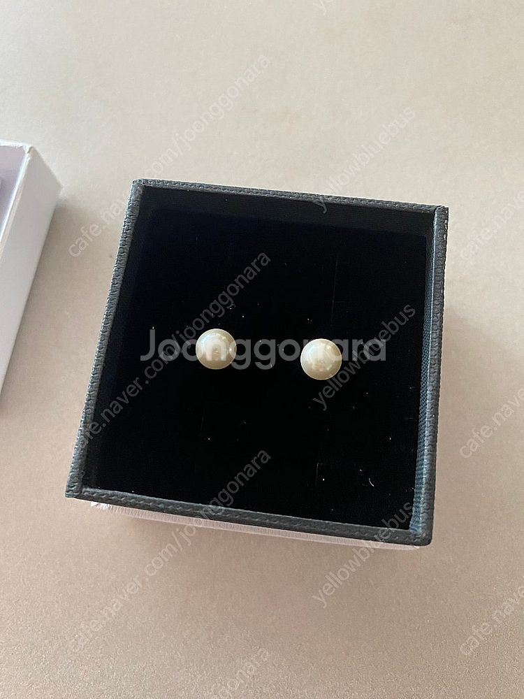 미사키 모나코 진주귀걸이 7mm--1
