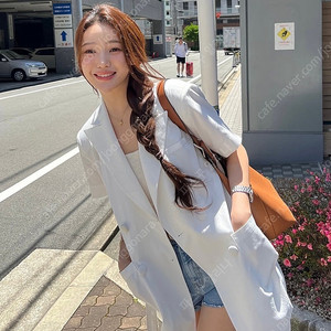 마리마켓 반팔 린넨자켓 24년 구매