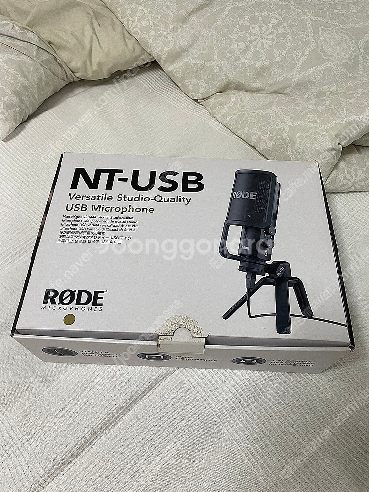 로데 콘덴서 마이크 (NT-USB) 20만원--1