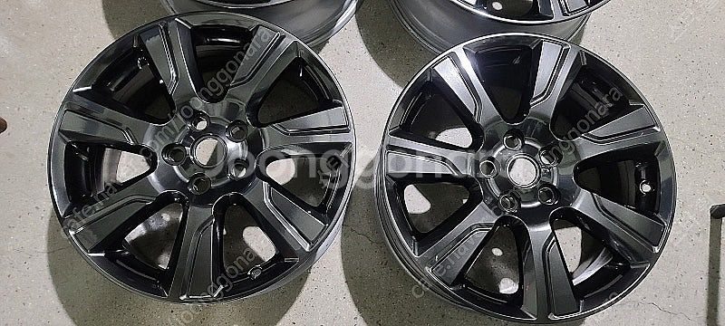 레인지로버 디스커버리4 고스트크롬 19인치 순정휠 대품...--3
