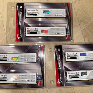 G.SKILL DDR5-5200 CL40 RIPJAWS S5 J 96GB 화이트 패키지