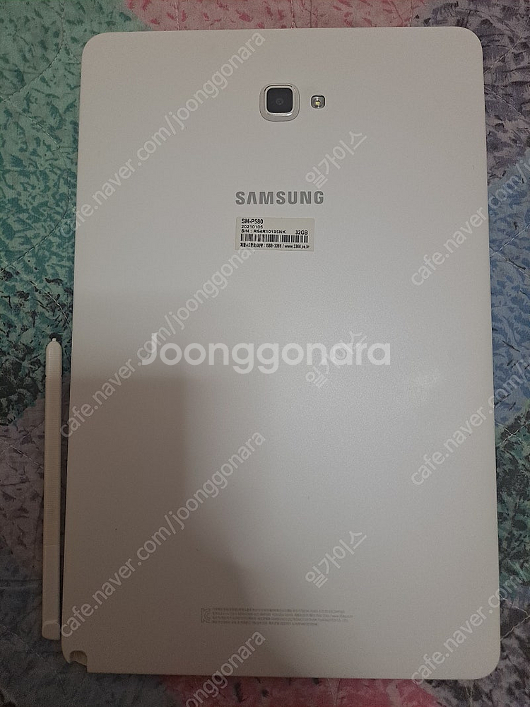 갤럭시 탭 A 2016 (sm-p580) 팝니다--5