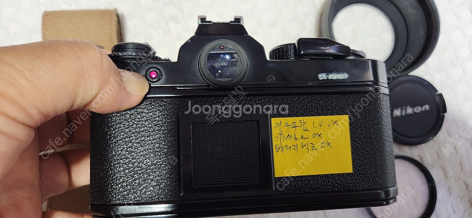 니콘FE,(블랙,상태준수합니다),LR44 2개 기능노출...--3