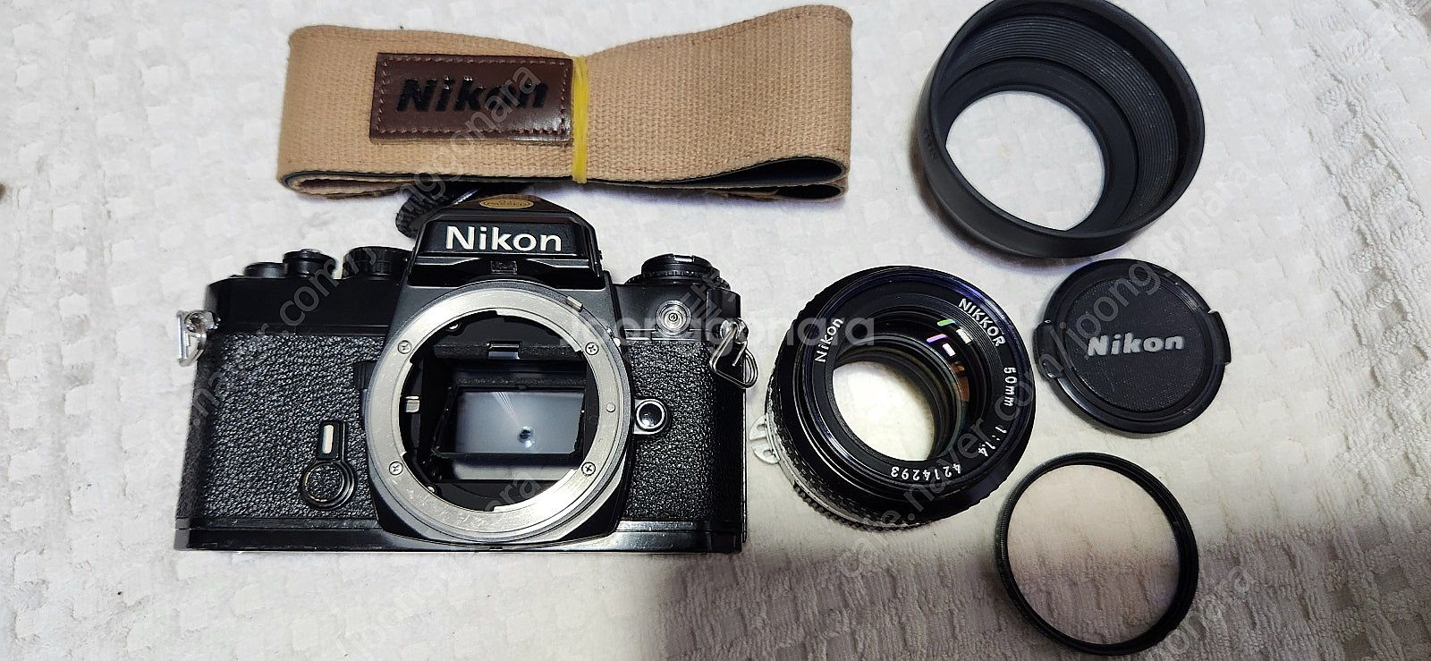 니콘FE,(블랙,상태준수합니다),LR44 2개 기능노출...--5