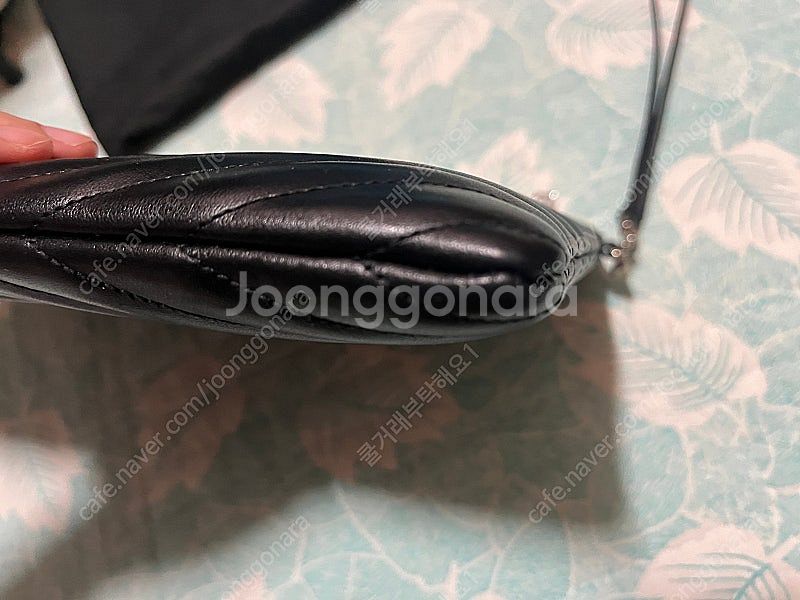 생로랑 클러치 블랙--2