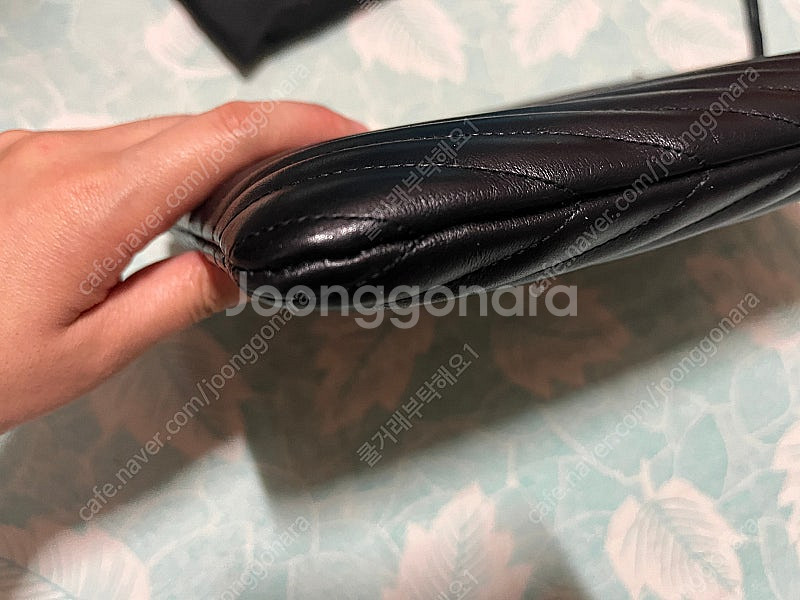 생로랑 클러치 블랙--3