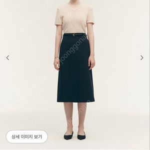 시에 델리아코튼스커트 네이비s 새상품