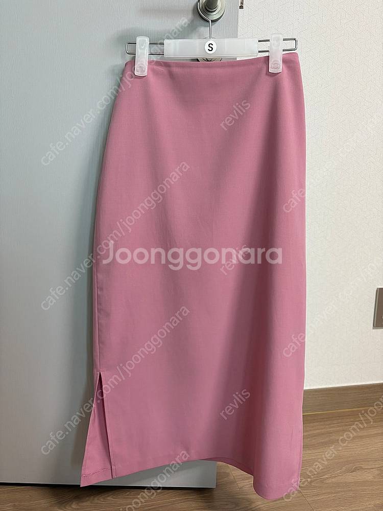 시에 s/s 비아슬릿스커트 핑크 (s사이즈)--0