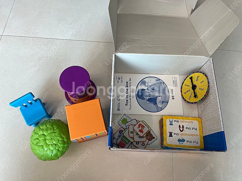 러닝리소스 전치사 교구 fox in the box 반값...--1