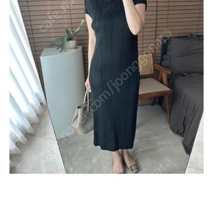 르베앙 플리츠 반목원피스