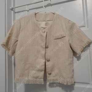 트위드 반팔 s사이즈 새상품 15000원