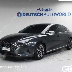 수원중고차 더 뉴 그랜저 IG 하이브리드 익스클루시브 2021 년식 회색 중고차 매물