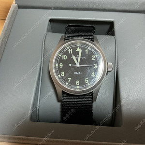 해밀턴 카키필드 쿼츠 38mm 신형 (검판)