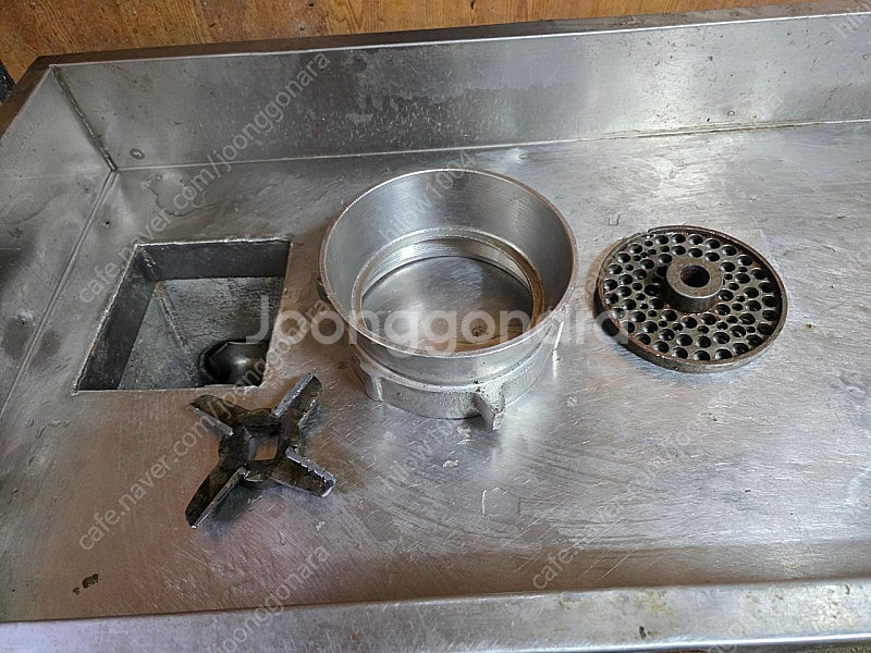 5마력 스텐 대형 민찌기(고기 가는 기계)--1