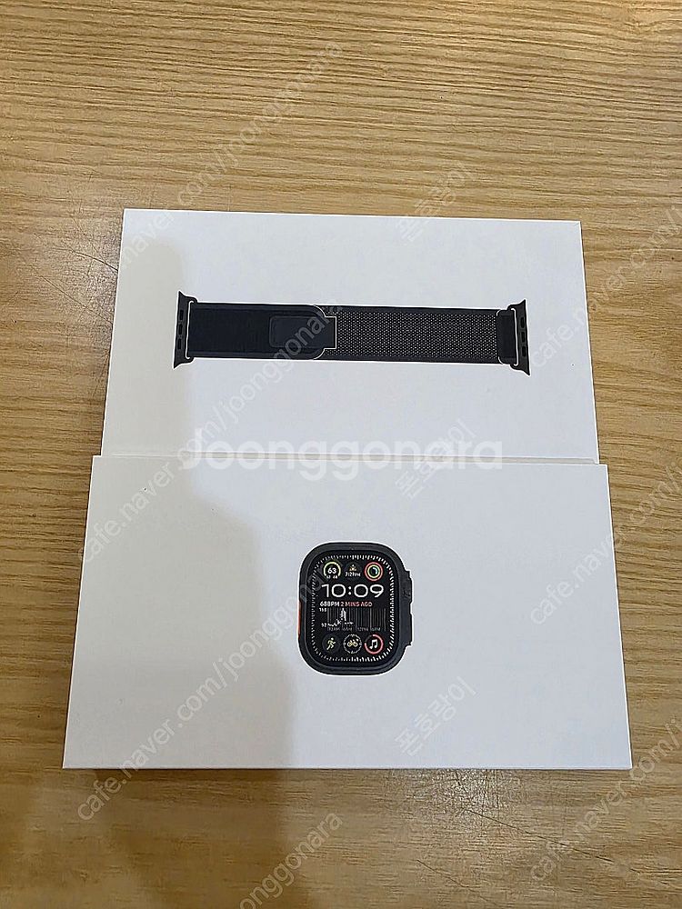애플워치울트라2블랙49mm자급제 블랙트레일루프 M/L ...--1