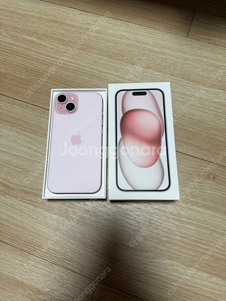 아이폰 15 핑크 128GB 팝니다--1